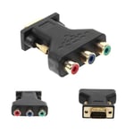 VGA RCA-adapter 3RCA Video Hona till HD 15-stifts VGA-konverterare - hög kvalitet