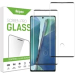 2 Pack Verre Trempé 3D Incurvé Film Protection Ecran Samsung Galaxy Note 20, [Easy-Install] [sans Bulles d'air] HD Ultra Anti RaU