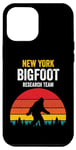 Coque pour iPhone 12 Pro Max Équipe de recherche Bigfoot de New York, Big Foot