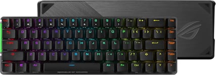 CLAVIER DE JEU MÉCANIQUE SANS FIL ROG FALCHION 65 % (68 TOUCHES, ÉCLAIRAGE AURA SYNC, SURFACE LATÉRALE TACTILE, PROTECTION EN POLYCARBONATE, COMMUTATEURS CHERRY MX, AUTONOMIE JUSQU[CLA170182]