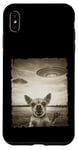 Coque pour iPhone XS Max Chihuahua Chien Selfie Vieux Téléphone Photo Drôle Observation OVNI