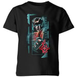 Transformers Sideswipe Glitch Kids' T-Shirt - Black - 7-8 Years