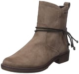 Tamaris Femme 1-1-25394-29 Bottine, Nubuck Taupe, 37 EU