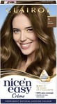 Clairol Nice'n Easy Crème Permanent Hair Dye, 6 Light Brown