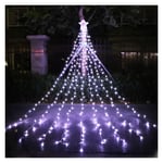 Aiducho - 317 Led Guirlande Lumineuse Noel, Etoile Rideau Lumineux Sapin De Noel, Blanc Chaud Guirlande Lumineuse Sapin, Decoration Noel, Fête