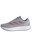 adidas Mixte Duramo RC Running Shoes Chaussures de Course, Halo Silver/Pure Ruby/Dark Blue, 44 2/3 EU