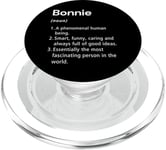 Bonnie Définition du nom Dictionnaire amusant PopSockets PopGrip pour MagSafe