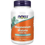 NOW Foods Magnesium Malate 1000mg tabletter 180 null none