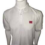 HUGO BOSS DERESO232 POLO SHIRT CHEST LOGO SLIM FIT WHITE 50490770 SIZE XL NEW