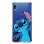 ERT GROUP Coque de téléphone Portable pour Samsung A10 Original et sous Licence Officielle Disney Motif Stitch 018 Parfaitement adapté à la Forme du téléphone Portable, partiel imprimé