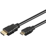 Goobay HDMI 2.0-kabel, HDMI till miniHDMI, 3 meter