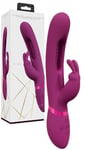 Vibromasseur vaginal lapin en silicone gode lisse vibrant stimule le clitoris