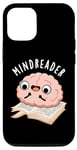 Coque pour iPhone 13 Pro Jeu de mots drôle avec Mind Reader