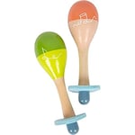 Small Foot Maracas Groovy Beats, Instrument pour Enfants à partir de 12 Mois, éducation Musicale précoce, Art. 12251 Toys, Multicolored