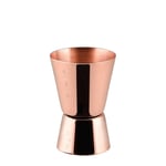 Måling Cup vendbar 2-4 cl copperplated