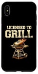 Coque pour iPhone XS Max Griller Grill Grill Grill Cook BBQ Grilling Barbecue