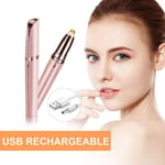 Épilateur sourcils électrique femme - Rose - Tondeuse à Sourcils - Portable - Indolore