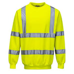 Portwest hi-vis collegegenser gul-xl