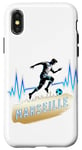 Coque pour iPhone X/XS supporter de Marseille - idée amateur de foot marseillais