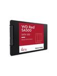 WD Red SA500 NAS SSD - 4TB - SATA-600 - 2.5"