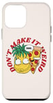 Coque pour iPhone 12 mini Don't Make It Weird Ananas Pizza Meme Funny Fast Food Pun