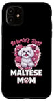 iPhone 11 Maltese Dog Breed Pet World's Best Maltese Mom Case