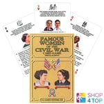 Famous Women of the Civil War Card Game Playing Cards Deck US Games Systems New