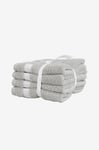 Gant Home - Handduk Premium 4-pack 30x30 cm - Grå