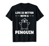 Little Penguins animal cute life is better with a Penguin T-Shirt