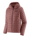 Patagonia Women Down Sweater Hoody Dulse Mauve - 2st. kvar  - Alpingaraget