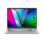 ASUS Vivobook Pro 16X N7600QE-L2102W PC Portable 16 4K OLED (Ryzen 7-5800H, RAM 16Go, SSD 512GB, RTX3050 Ti, Windows 11 Home) Clavier AZERTY Français, METEOR WHITE