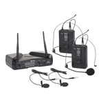 Eikon WM300DH UHF Wireless Microphone Headset Dual CH