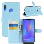 huawei Huawei Nova 3I Pu Wallet Case [Lightblue]