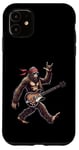 Coque pour iPhone 11 Retro Bigfoot Rock Music Men Kids Women Funny Bigfoot Rock