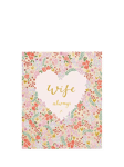 Woodmansterne Heart Surrounded By Florals Valentine's Day Card