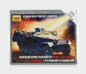 1:100 Zvezda Tank Sd.Kfz. 251/1 Truck 1942 Kit ZS6243 Modellino