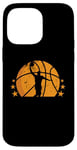 Coque pour iPhone 14 Pro Max Basket-ball Dunking Sport America États-Unis