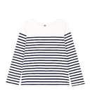 Petit Bateau Marinière en Coton Femme XXS