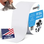 CANOPUS Long Lasting RV Tape Caravan Sealant Tape White Butyl Tape, Butyl Rubber