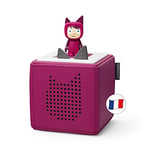 tonies Mon Premier Coffret Toniebox Cassis + 1 Figurine Tonie Créatif, boîte à Histoire et Musique pour Enfant 3 à 7 Ans, conteuse d'histoire Robuste & Facile à Utiliser avec Figurine à Collectionner