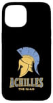 iPhone 15 Achilles the Iliad Homer Greek Helmet Symbol Case