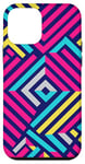 iPhone 12 mini Retro 80s Geometric Pattern Vibes Case