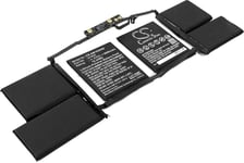 Kompatibelt med Apple Macbook Pro 15 2016, 11.4V, 6600 mAh