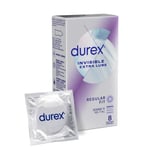 Durex Invisible Extra Lube Kondomer 8 st