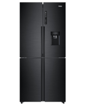 Haier HRF565YHC Quad Door Refrigerator Freezer, 84cm, 519L, Water