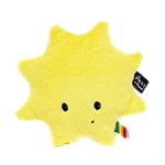 Ptipotos by les Déglingos - Peluche Vitamin'dou le soleil - doudou original - Doudou idéal dès la naissance - Idée cadeau naissance - Peluche toute douce - jaune