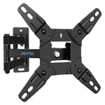 BONTEC Full Motion TV Wall Bracket for 13-42 inch LED LCD OLED Flat Curved TVs Hold up to 25kg, Articulating TV Wall Mount with Tilt, Swivel, Extension Rotation,Max VESA 200x200mm