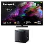 Panasonic 65Z85AEG + Yamaha NS-SW100 Noir