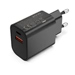 Aukvite 20W USB C Chargeur, Rapide Chargeur Alimentation PD QC 3.0 Chargeur Rapide Chargeur Mural Connecteur USB pour Phone 16 15 14 13 12 Series iPad Samsung Galaxy S24 S23 S22 S21 Téléphone Android