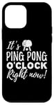 Coque pour iPhone 12 mini C'est l'heure du ping-pong ! Funny Table Tennis